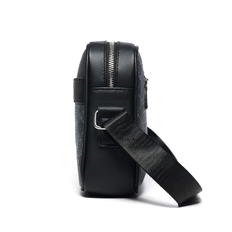 Men's PU Leather Crossbody & Messenger Bag – Casual Sling & Shoulder Bag