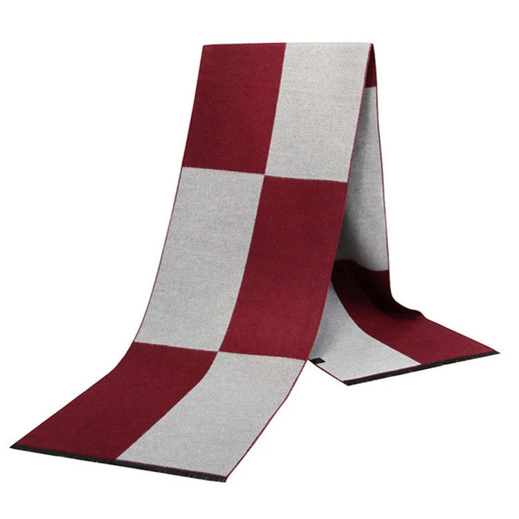 Cashmere-Feel Knit Scarf & Shawl