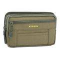 Men's Canvas Bum Bag – Multi-Compartment Waist Pack with Phone Holder
