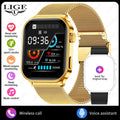 LIGE Smart Watch – 2.01" IPS Display, Bluetooth Calling, Heart Rate & Blood Oxygen