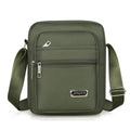 Men's Waterproof Nylon Bucket Crossbody Bag – Multi-Layer Shoulder & Business Bag