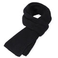 Thickened Woolen Scarf for Men Winter Fashionable Solid Color Warm Simple Korean Style Men's Neck Warmer Thickened Knitted Scarf