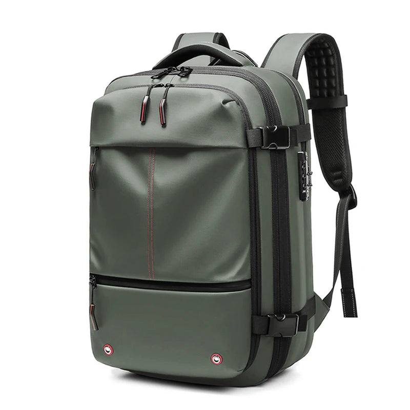Infeylay 150219 Vacuum Compression Travel Backpack – 36–55L, 17" Laptop, Expandable