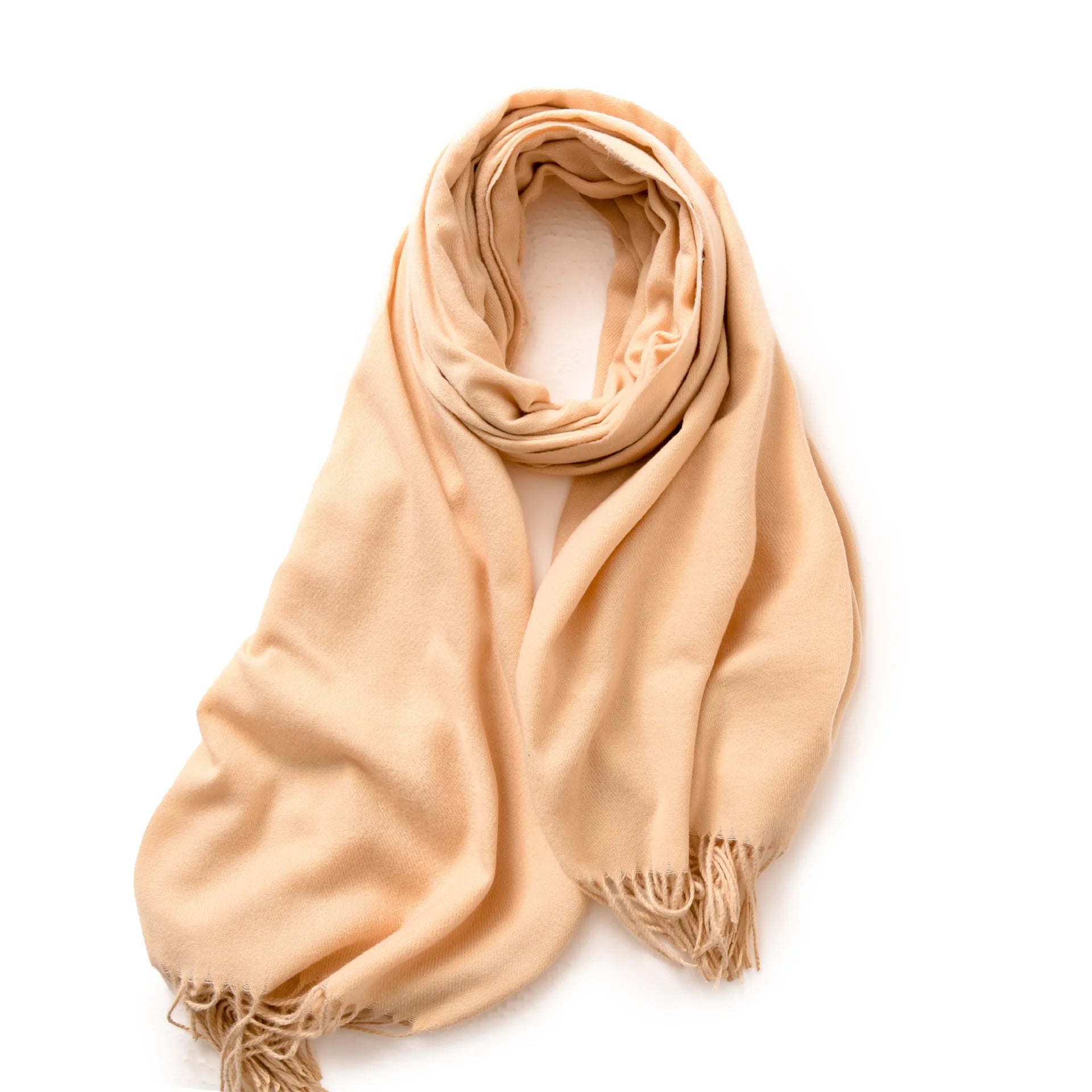 Men's Soft Winter Scarf | Warm Tassel Wrap & Shawl