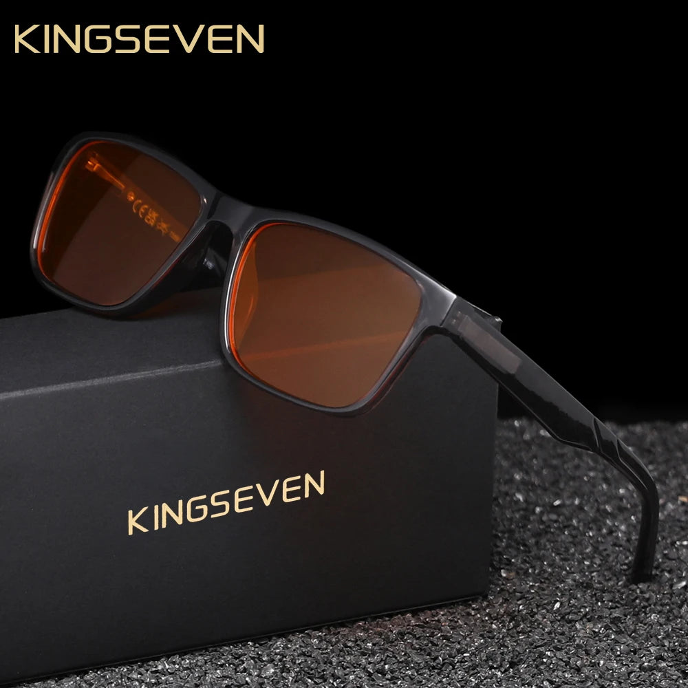 KINGSEVEN Blue Light Blocking Glasses | Rectangle Frame