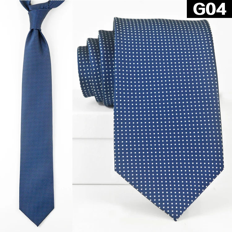 100% Silk Men's Necktie – Multi-Pattern Collection