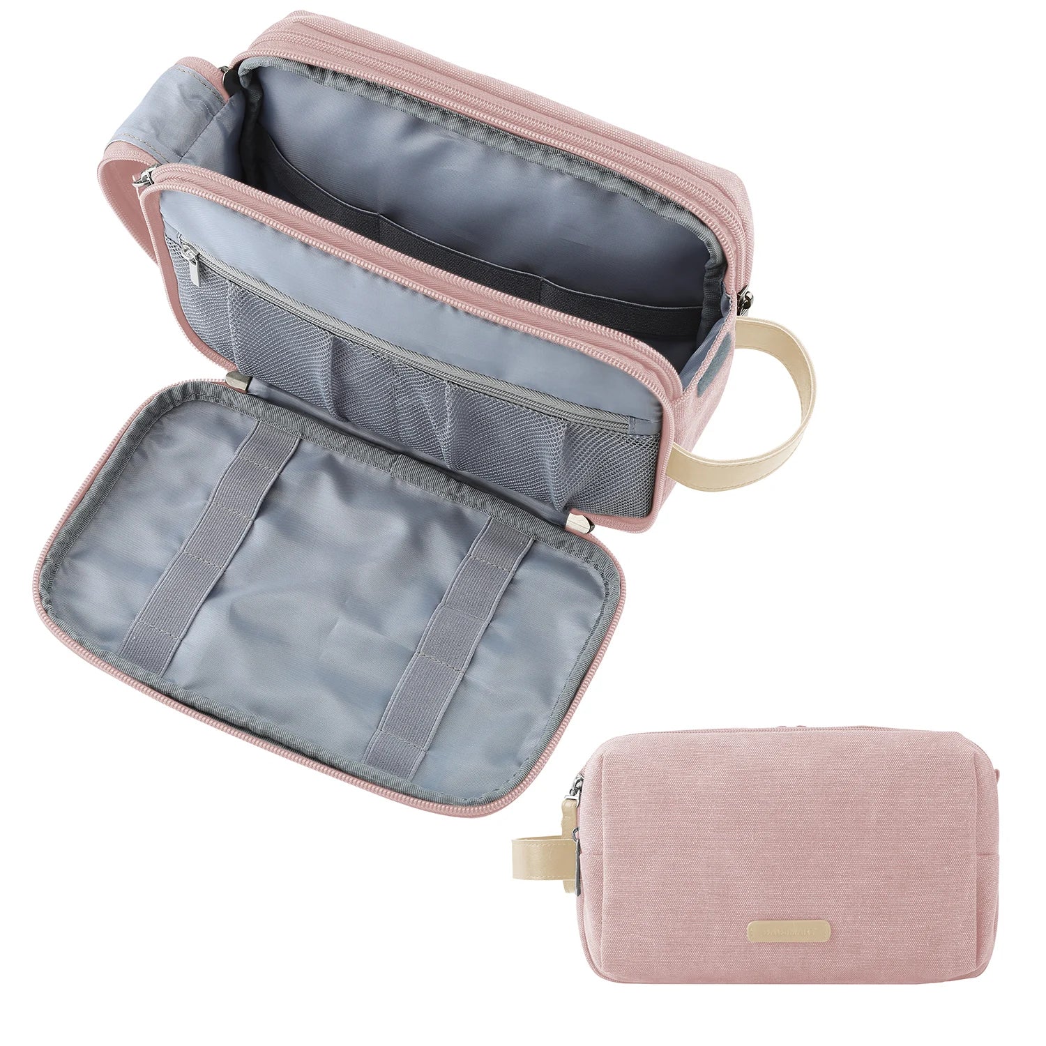 BAGSMART Toiletry Bag – Large Capacity Travel Organiser for Men & Women