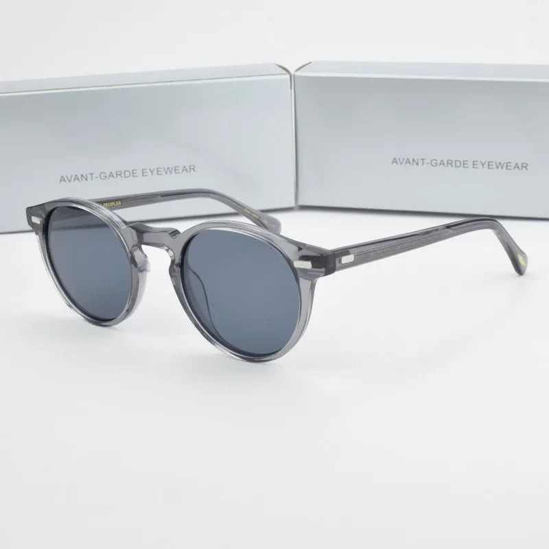 TAG Hezekiah 5186 Polarized Photochromic Round Sunglasses