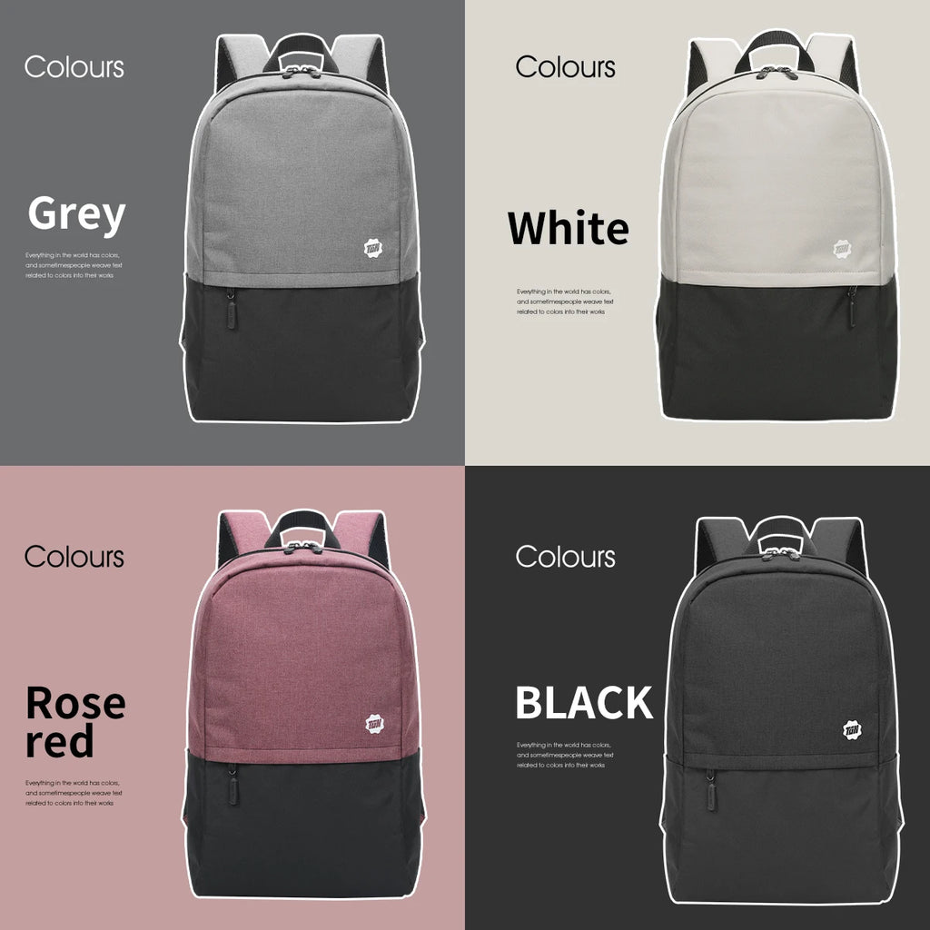 Tigernu Lightweight School Backpack – 18L, Waterproof PVC, Anti-Theft, 15.6" Laptop