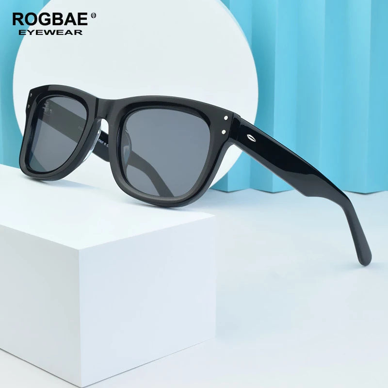 ROGBAE R0502S Square Acetate Sunglasses