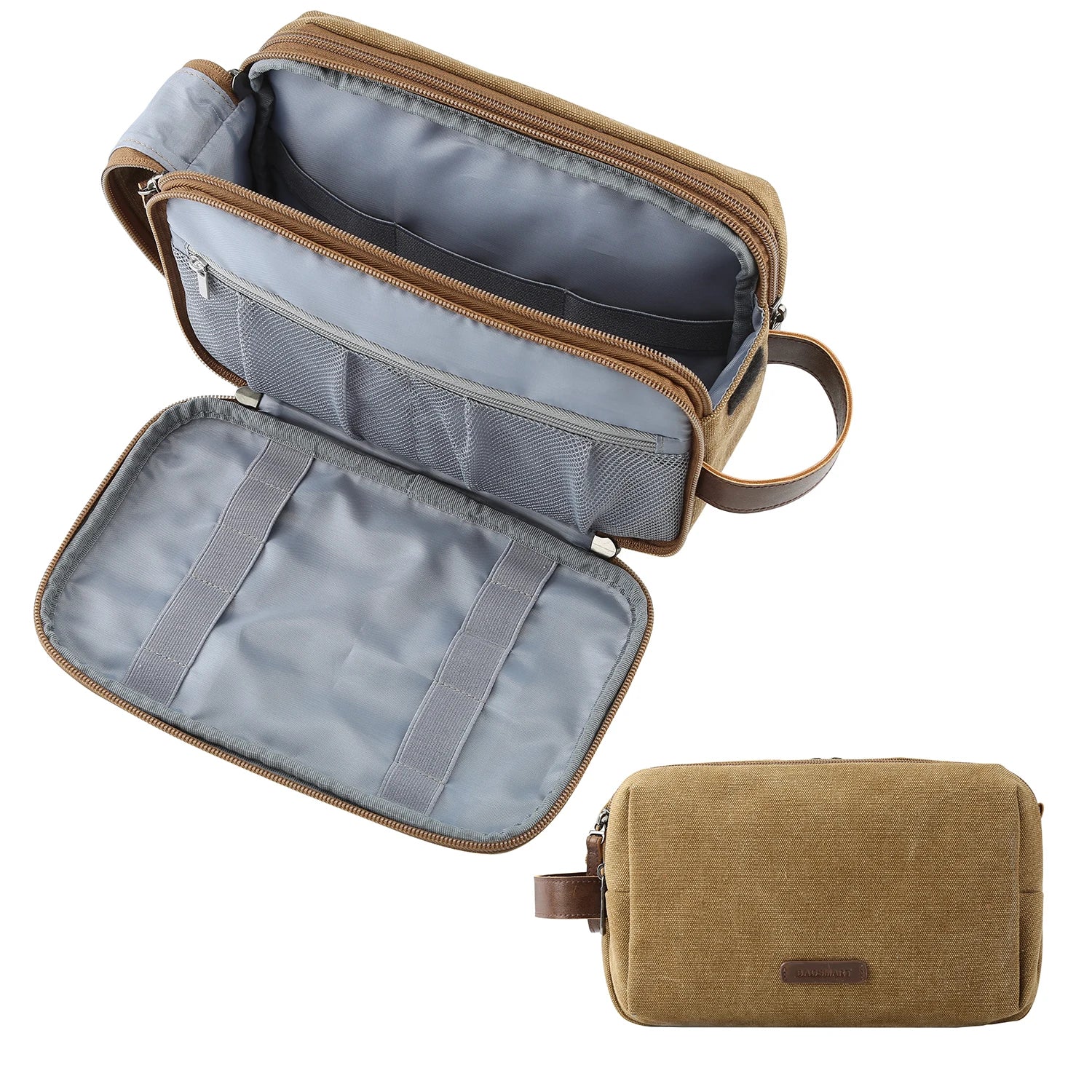 BAGSMART Toiletry Bag – Large Capacity Travel Organiser for Men & Women