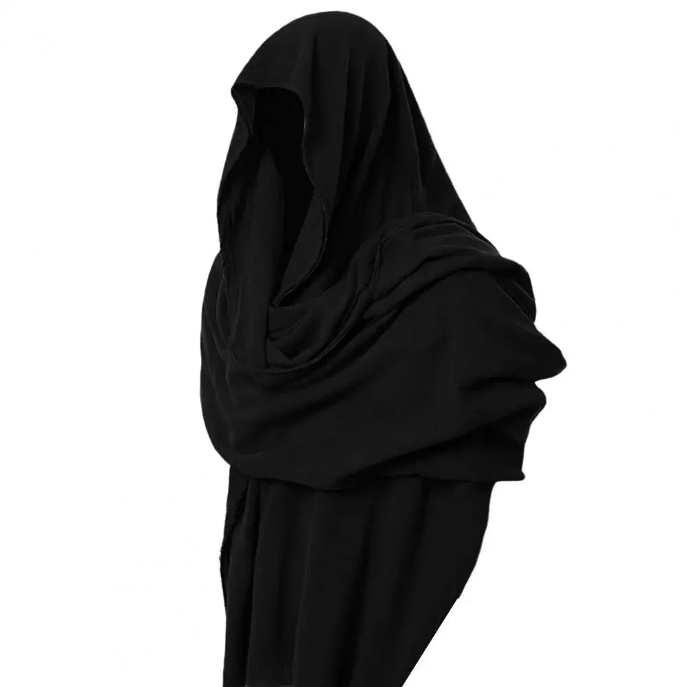 Men's Vintage Hood Cloak Scarf | Oversized Wrap & Cape