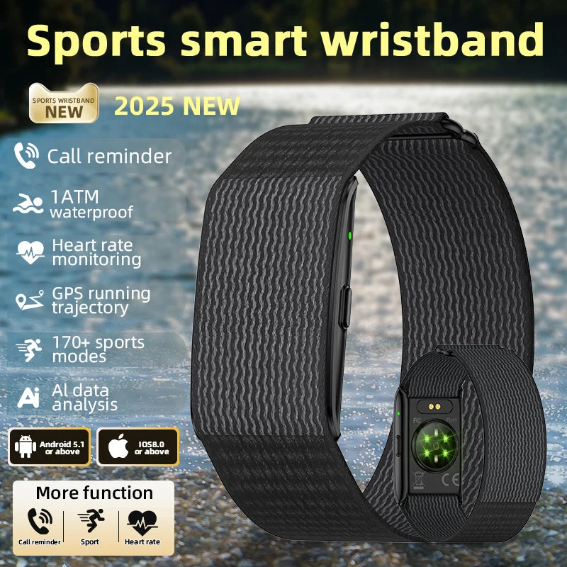 LIGE BWH59MAX Smart Fitness Tracker | Heart Rate, Blood Oxygen & Sleep Monitor