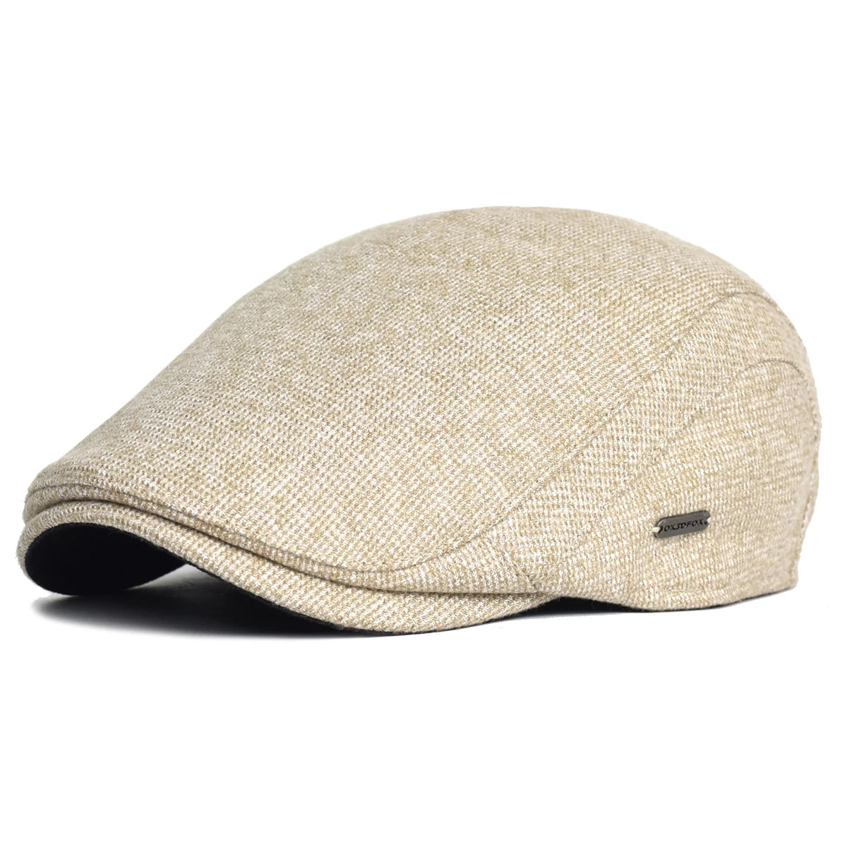 Thick Warm Newsboy Flat Cap – Soft Retro Driver Hat for Autumn & Winter