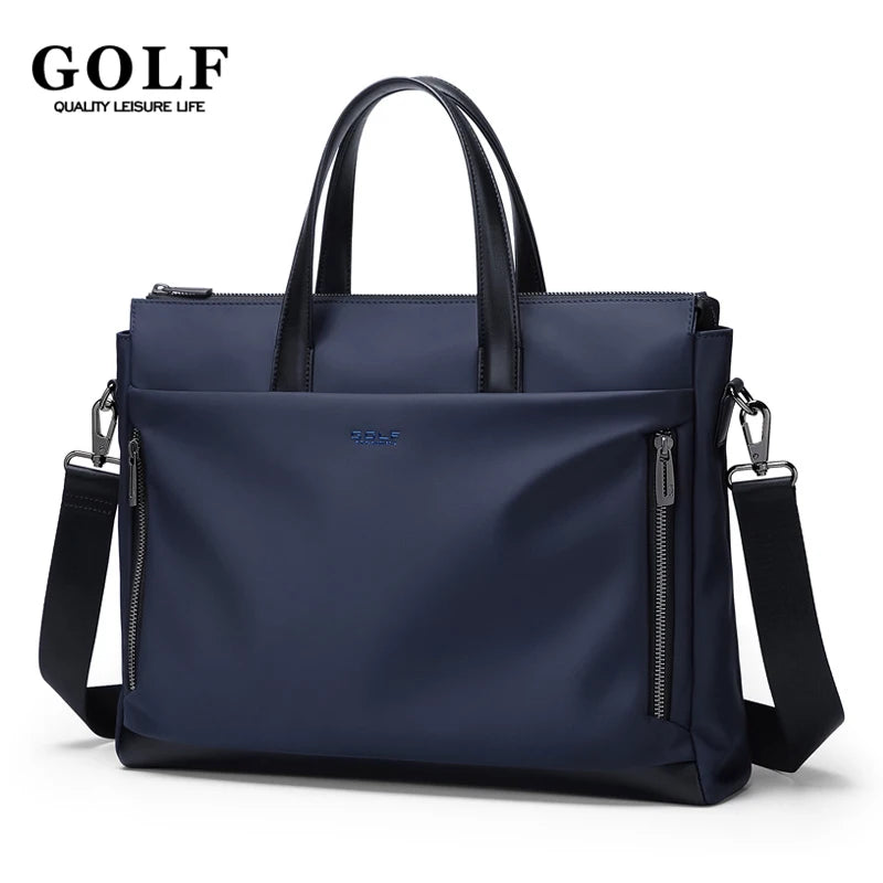 GOLF QUALITY Oxford Briefcase | 15" Laptop, 11L, 7 Pockets & Waterproof