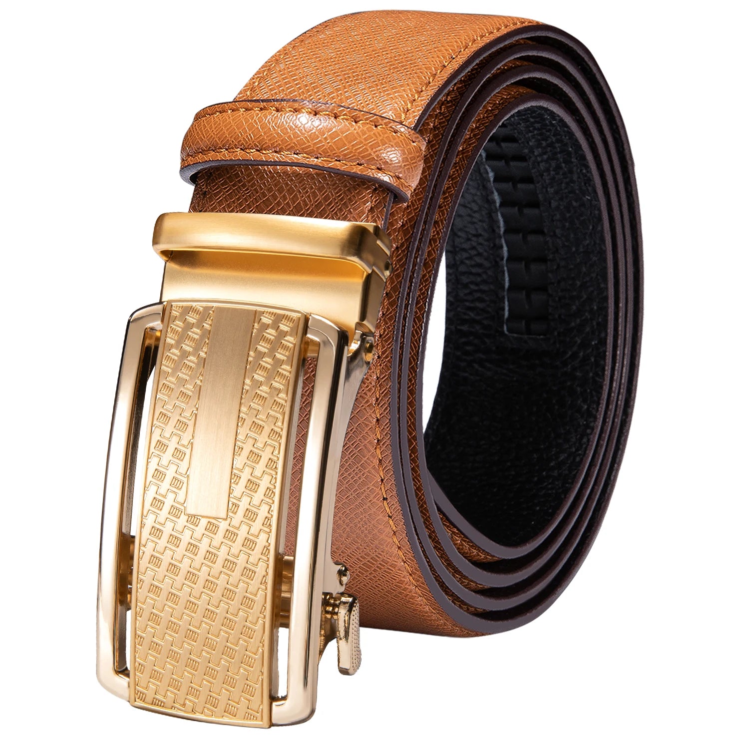 Men's Genuine Leather Ratchet Belt – Multi-Colour Collection