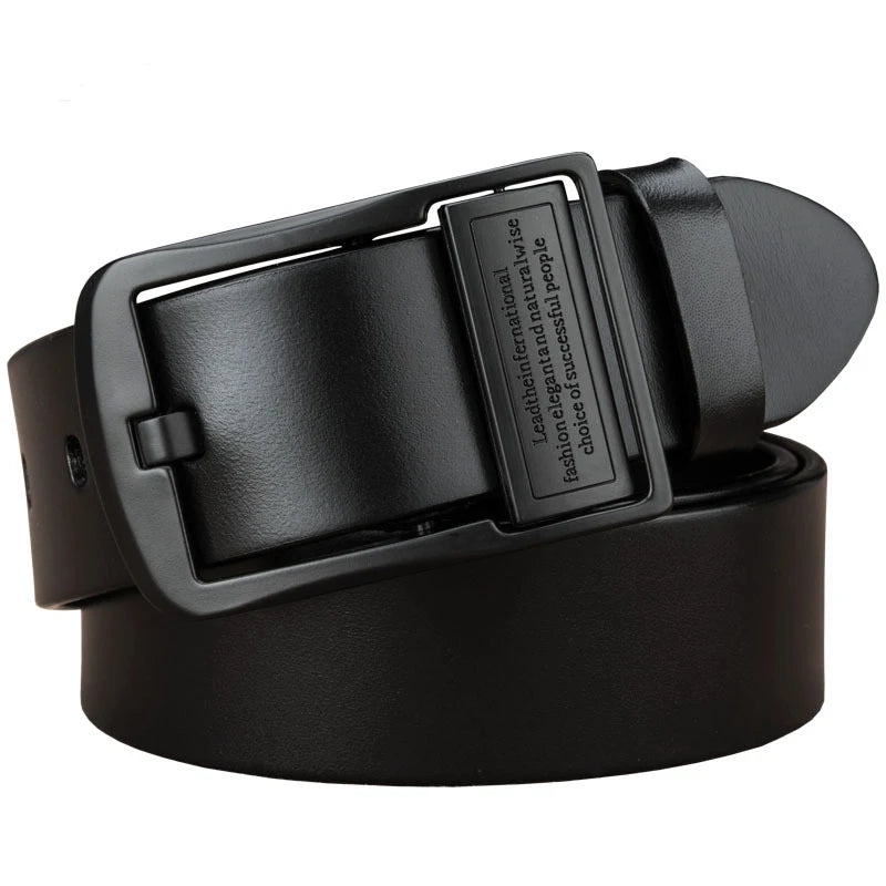 Men's Pin Buckle Belt – Light Luxury Casual Style