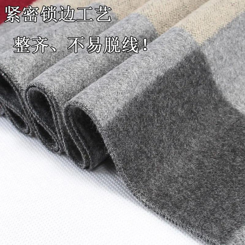 Cashmere-Feel Knit Scarf & Shawl