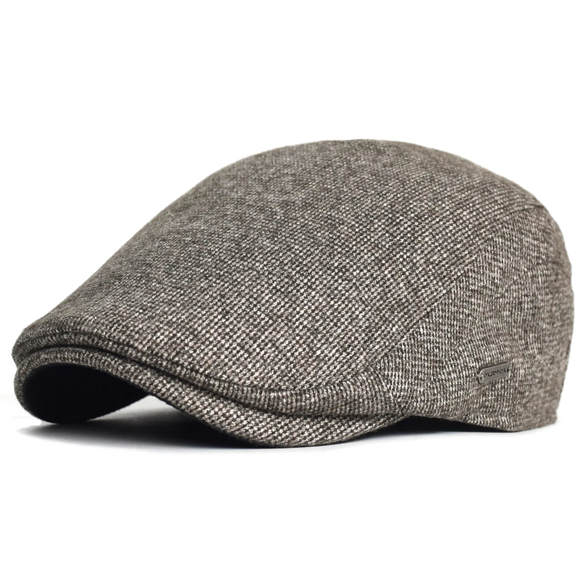 Thick Warm Newsboy Flat Cap – Soft Retro Driver Hat for Autumn & Winter