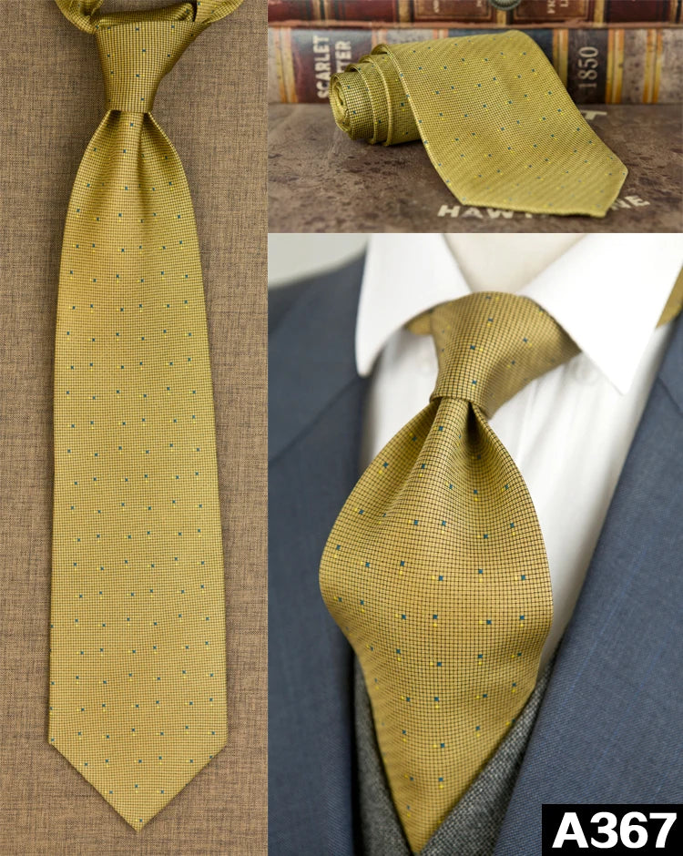 100% Silk Men's Printed Necktie – Vintage & Novelty Collection