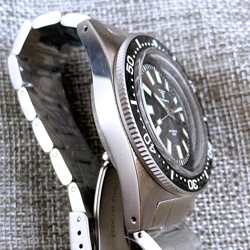 Tandorio 41mm 62MAS Dive Watch – Seiko NH35A, Ceramic Bezel, AR Sapphire, 300m Water Resistant