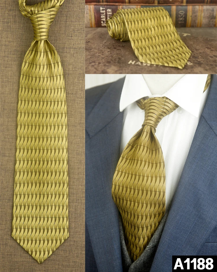 100% Silk Men's Printed Necktie – Vintage & Novelty Collection