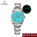 CRONOS Men Pilot Watch 39mm Automatic Mechanical Wristwatch C3 Luminous Diver 10ATM Waterproof Sapphire Miyota 8215 8315
