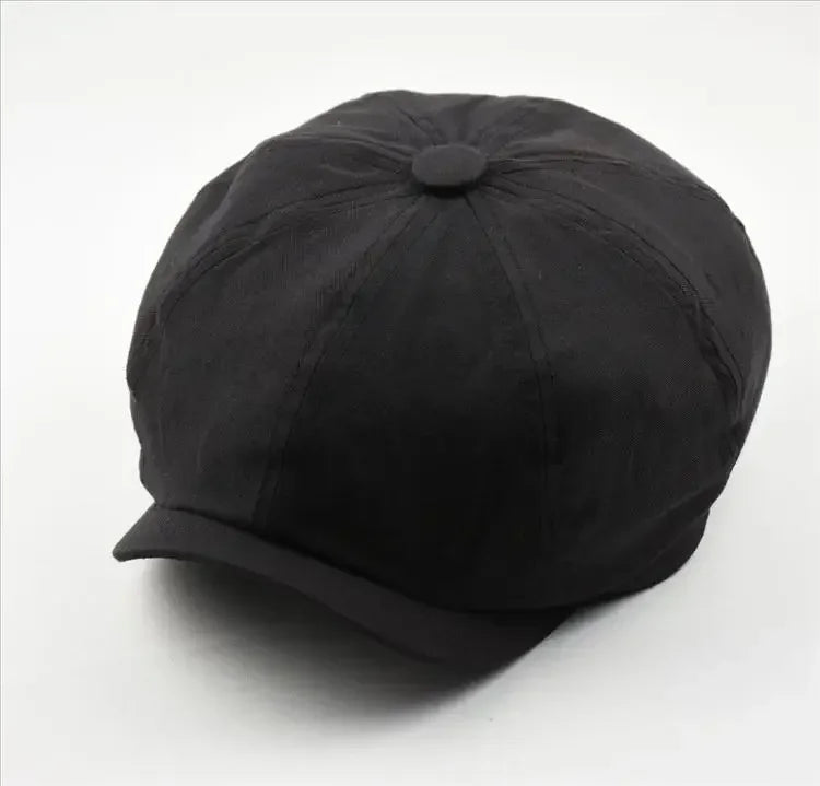 Men's Herringbone Newsboy Cap – Large Fit