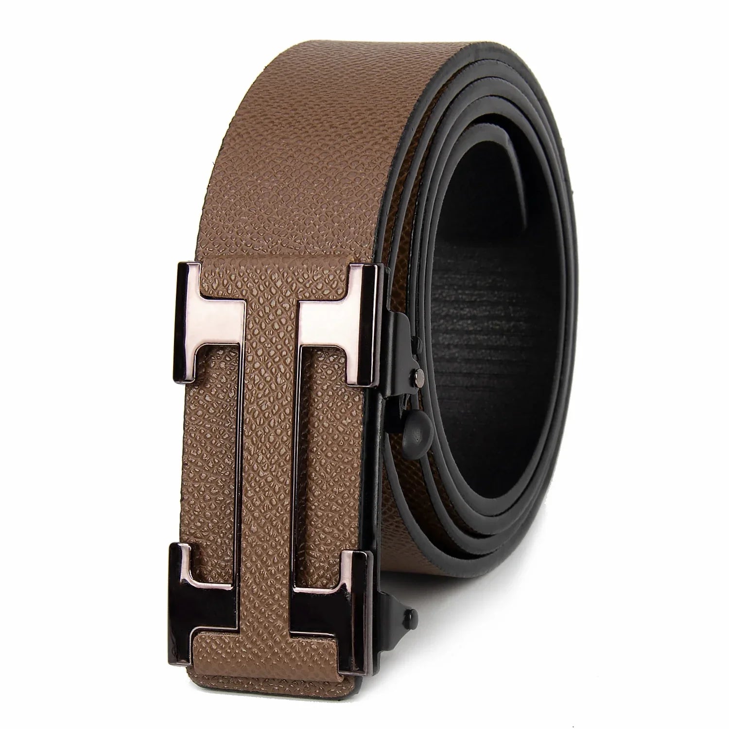 Men's Business Belt – Light Luxury Office Style