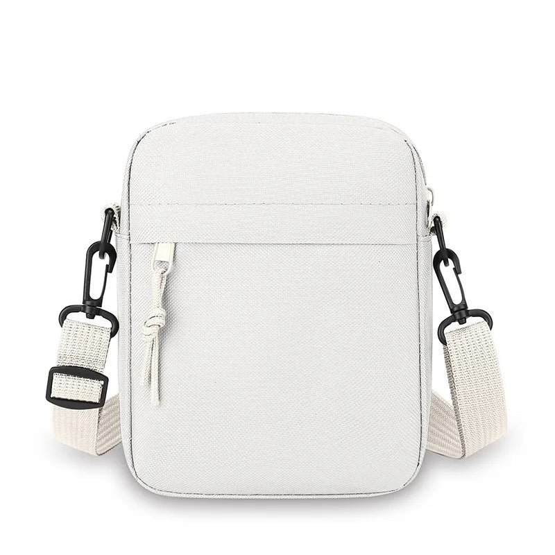 Lightweight Nylon Crossbody Bag – Compact Unisex Phone & Shoulder Bag