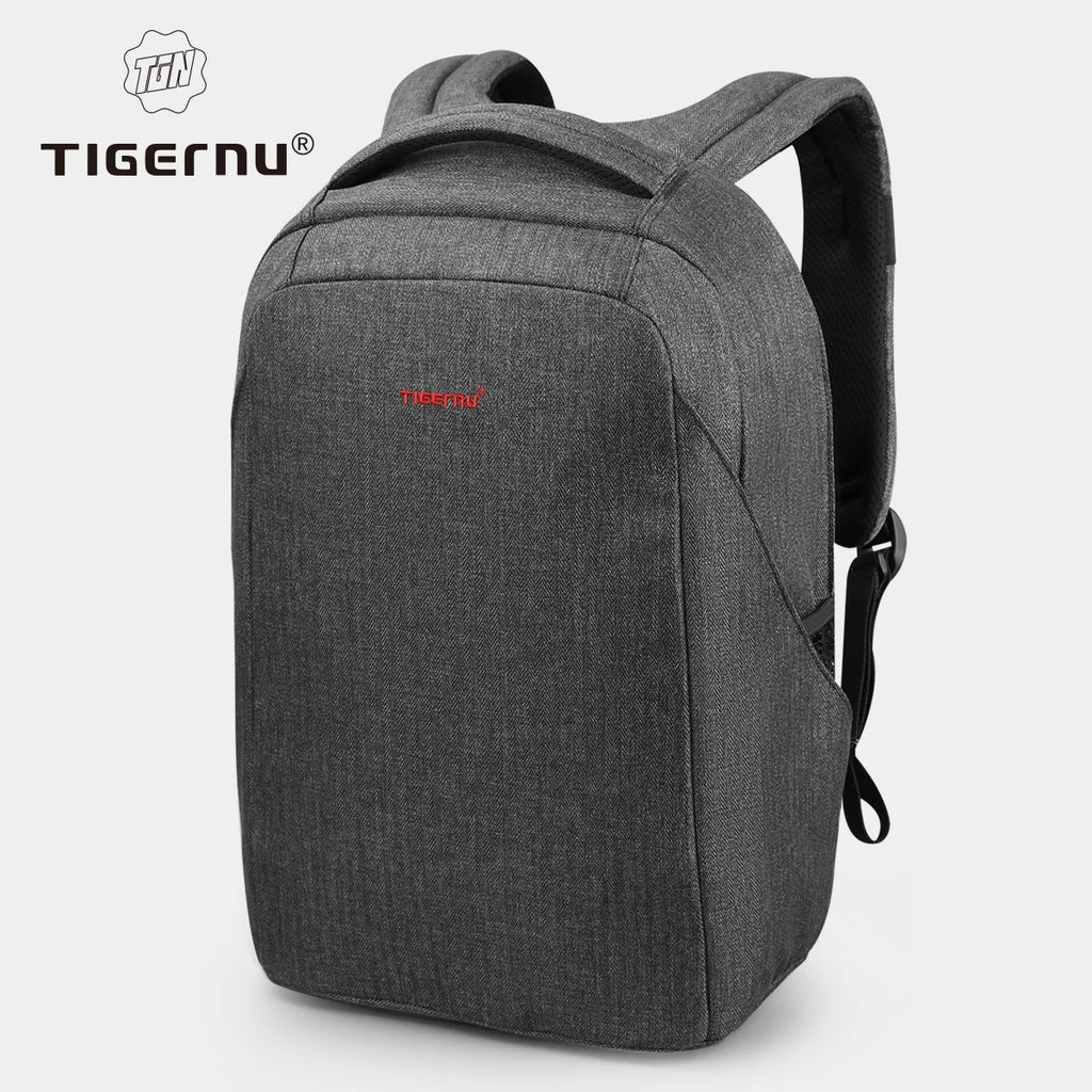 Tigernu Anti-Theft Backpack – 15.6" Laptop, USB Charging Port, Waterproof Oxford