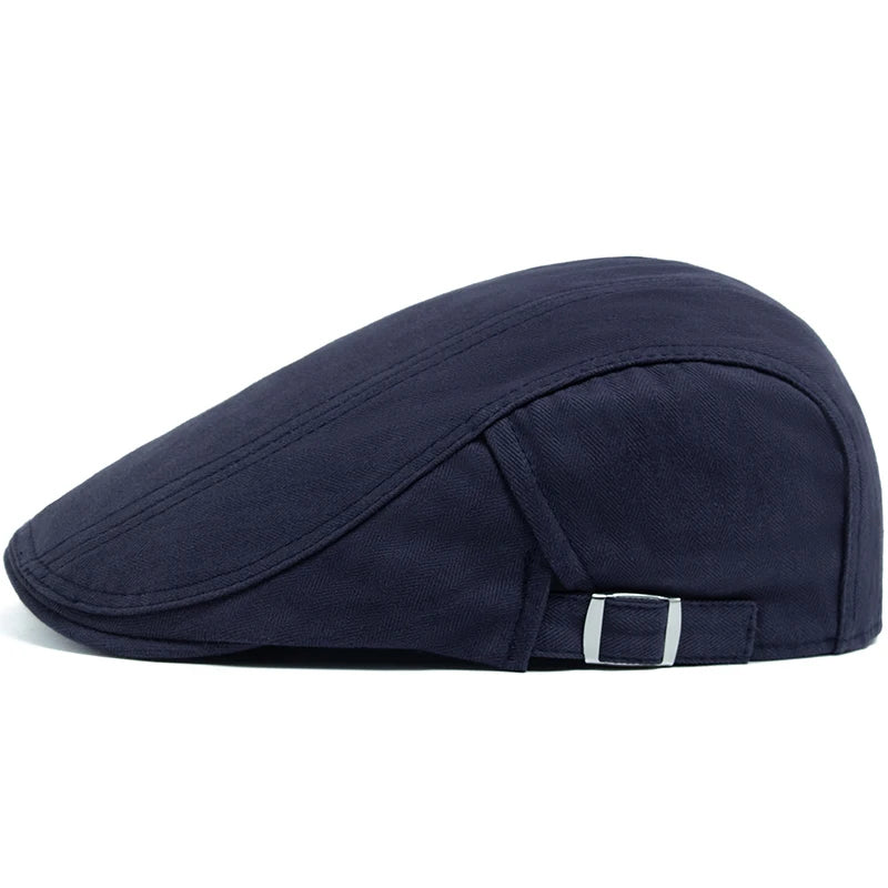 Classic Cotton Beret — Unisex Newsboy Cap