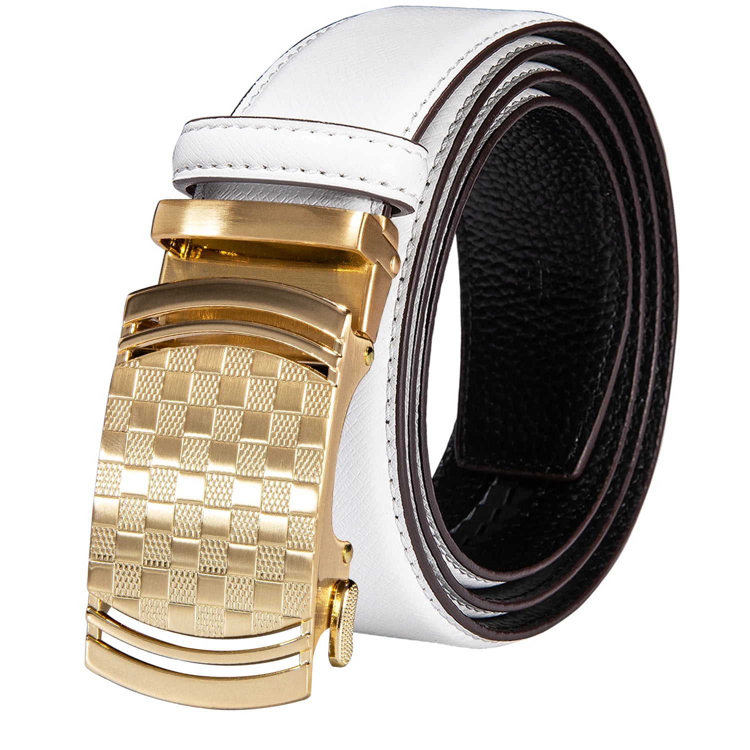 Men's Genuine Leather Ratchet Belt – Multi-Colour Collection