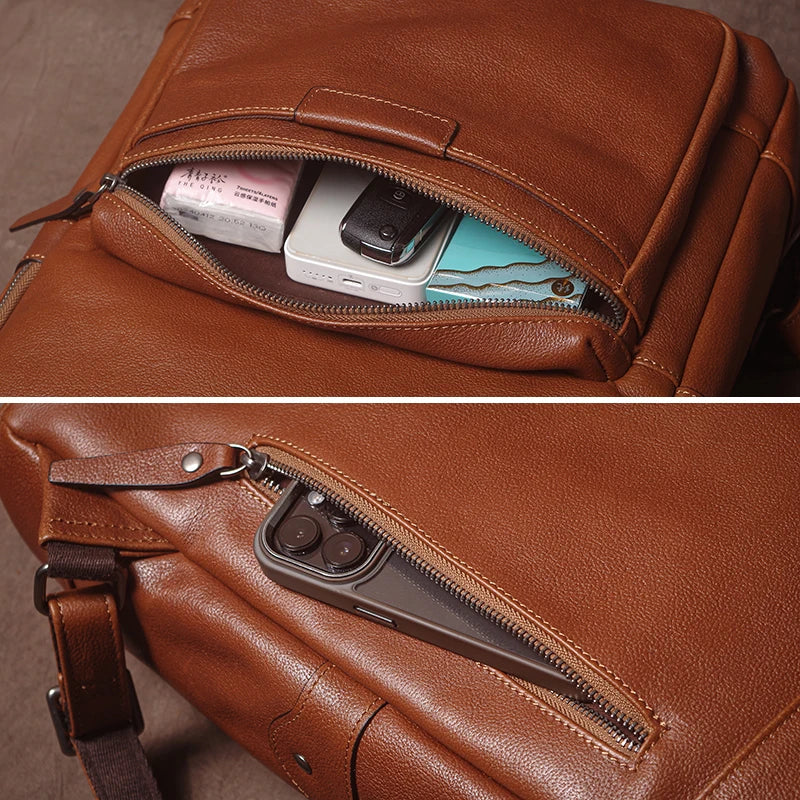 GURO Weekend Genuine Leather Backpack