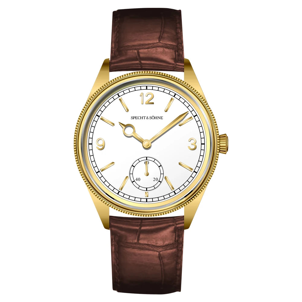 Specht & Söhne SP-1908 Automatic Watch | Seagull ST1701 | Sapphire Crystal | Open Caseback