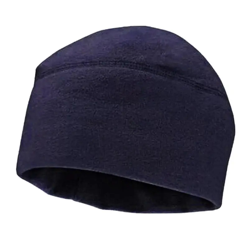 Men's Polar Fleece Beanie – Windproof Winter Hat