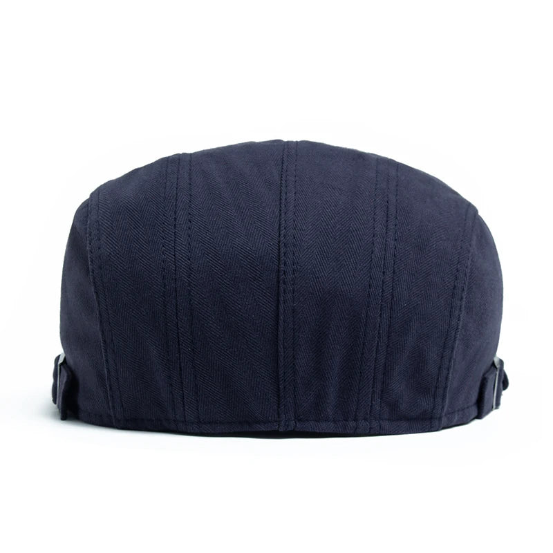 Classic Cotton Beret — Unisex Newsboy Cap