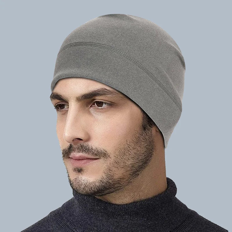 Fleece Skull Cap – Windproof Cycling & Running Beanie | Men's & Women's