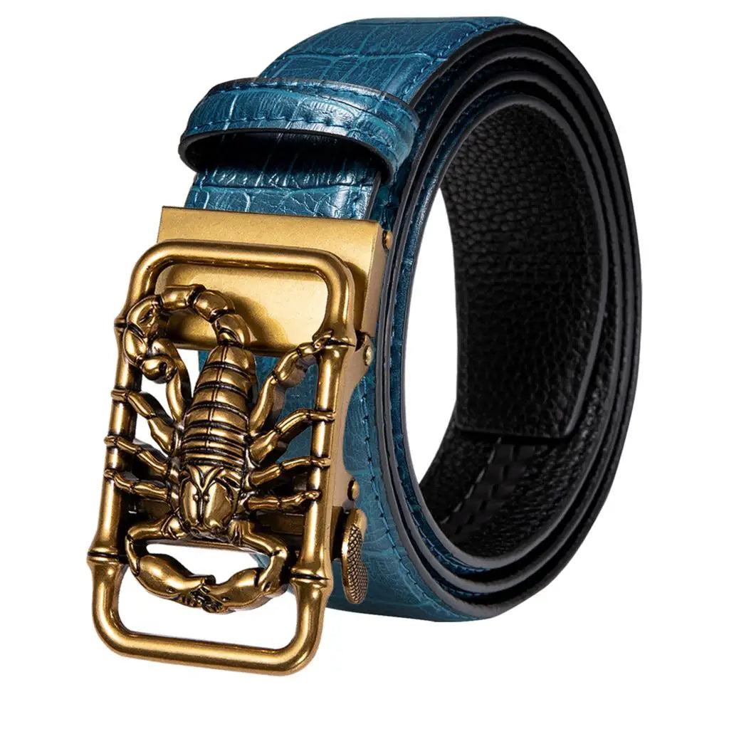 Men's Genuine Leather Ratchet Belt – Multi-Colour Collection