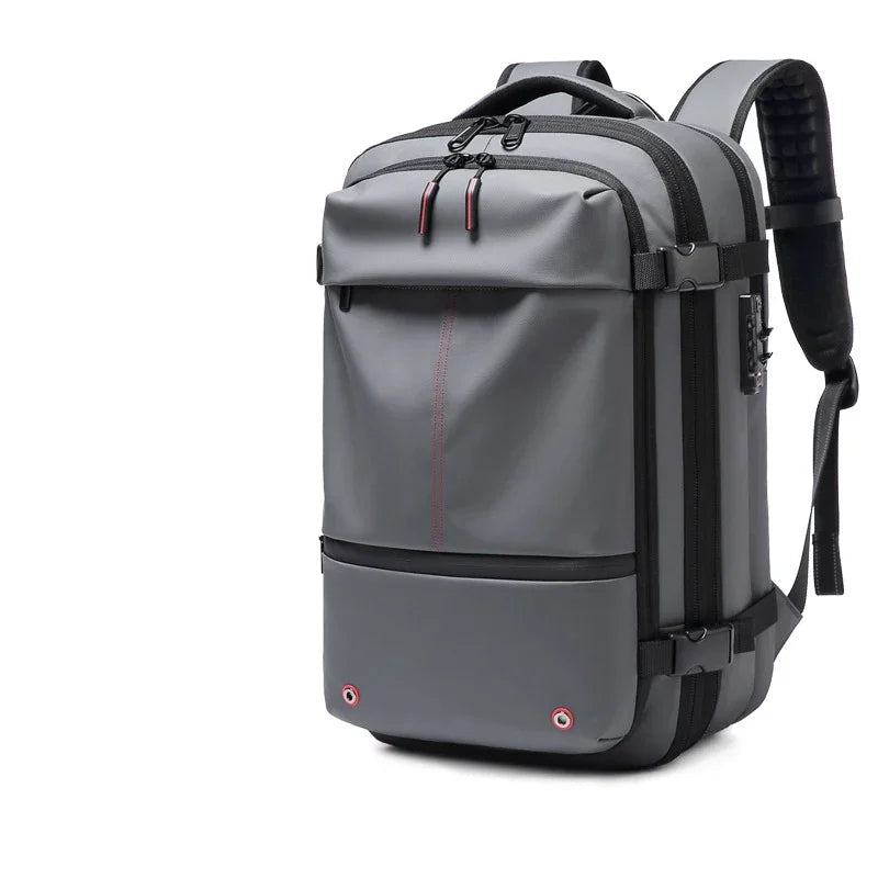 Infeylay 150219 Vacuum Compression Travel Backpack – 36–55L, 17" Laptop, Expandable