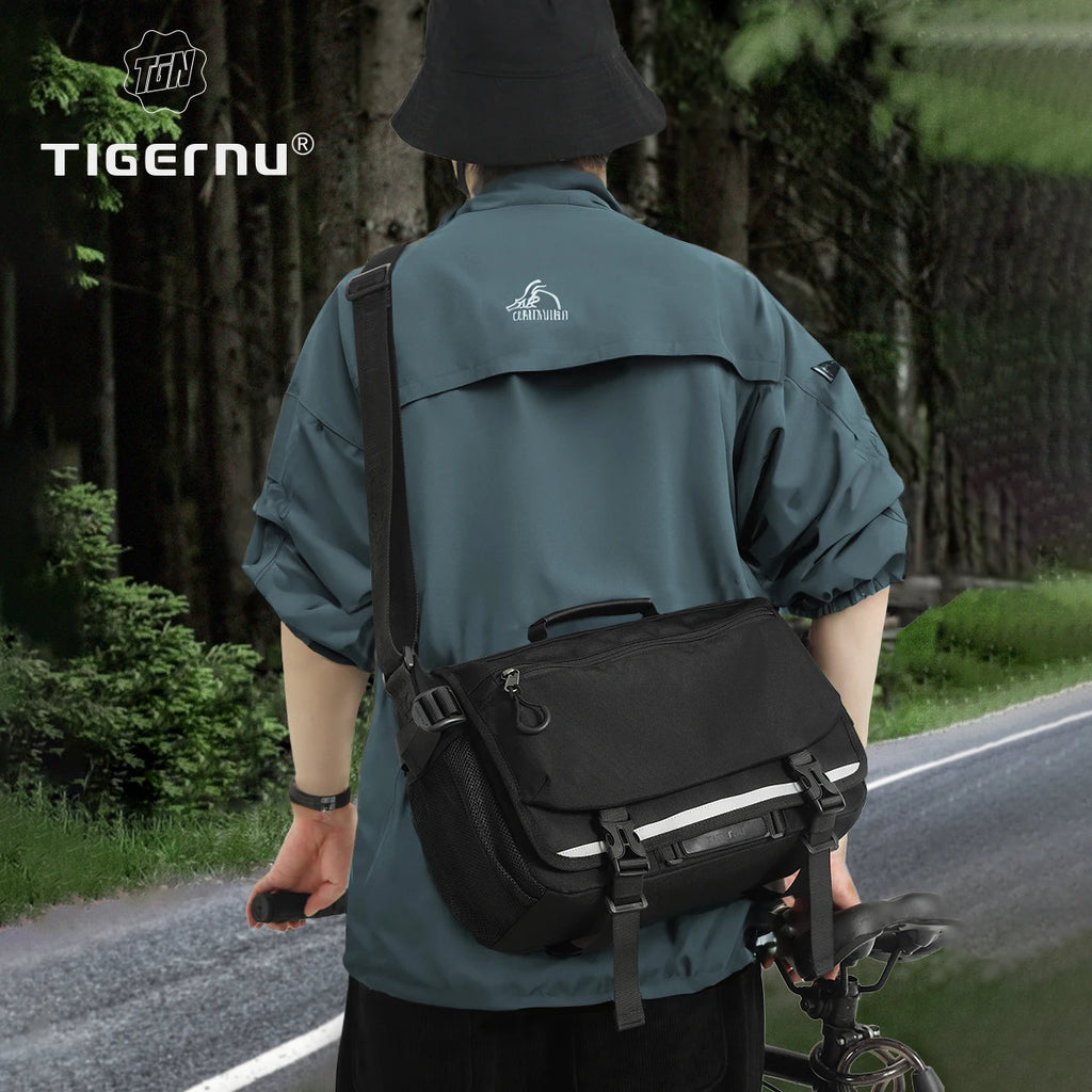 Tigernu Waterproof Shoulder Bag – Camera Bag or Messenger, 10L, Detachable Dividers