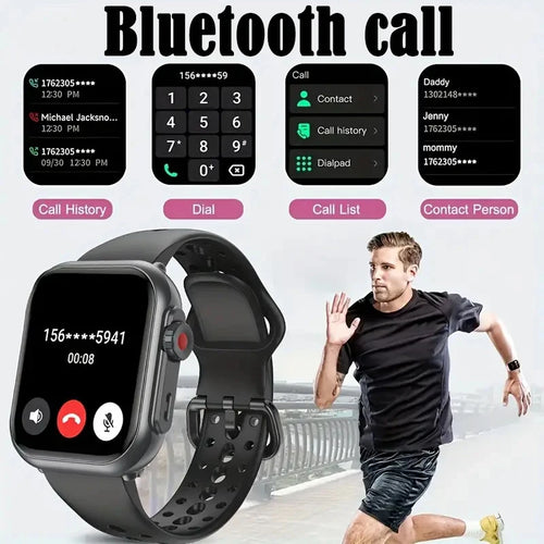BOXUXING 1.85" AMOLED Smartwatch | 1000mAh, IP68, Bluetooth Calling & GPS