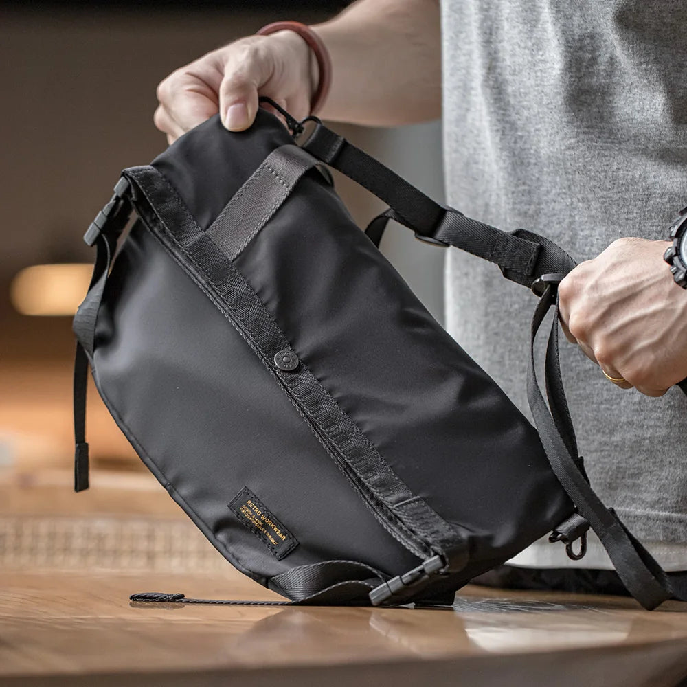 Maden Outdoor Crossbody Bag – Large Capacity Hiking & Travel Messenger | Men's