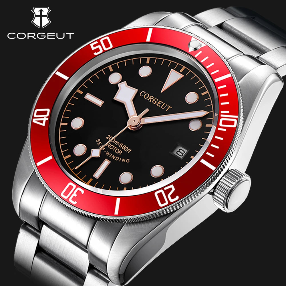 Corgeut 2010C Men's Automatic Dive Watch | Sapphire Crystal | 20ATM