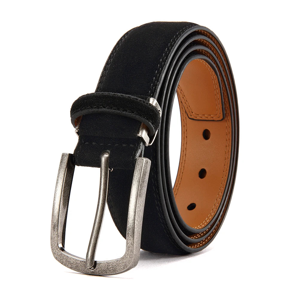 Men High Quality PU Leather Belt Luxury Designer Belts Men Cowskin Fashion Strap Male Jeans for Man
