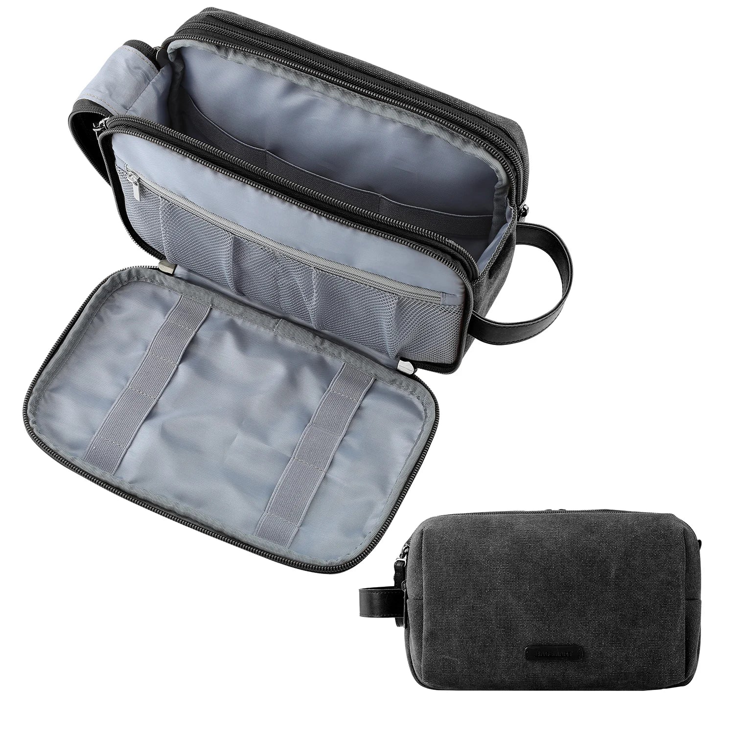 BAGSMART Toiletry Bag – Large Capacity Travel Organiser for Men & Women