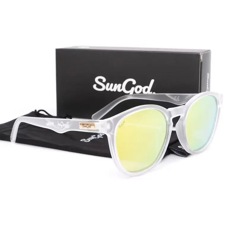 SunGod Miras Square Sport Sunglasses – Polarized UV400 Lens | Men's