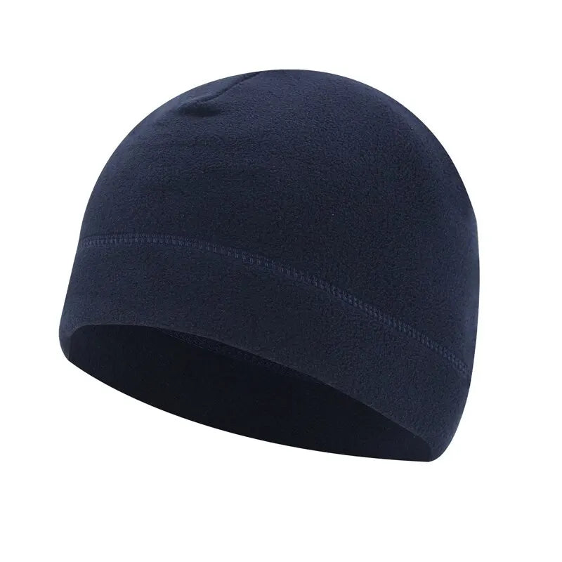 Polar Fleece Skull Cap – Windproof Winter Beanie for Skiing & Cycling | Unisex