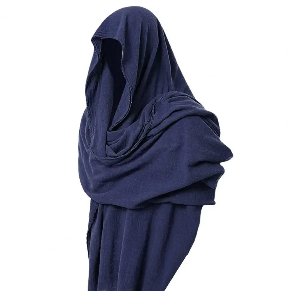 Men's Vintage Hood Cloak Scarf | Oversized Wrap & Cape