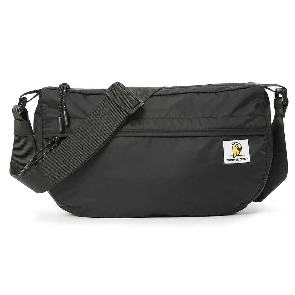 Ripstop Nylon Crossbody Sling Bag – Lightweight Foldable Shoulder & Messenger Bag